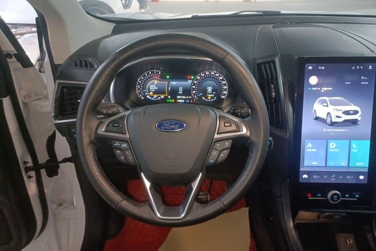Used Ford Edge 2020 EcoBoost 245 Two-Wheel Drive Titanium 7-Seater Steering Wheel