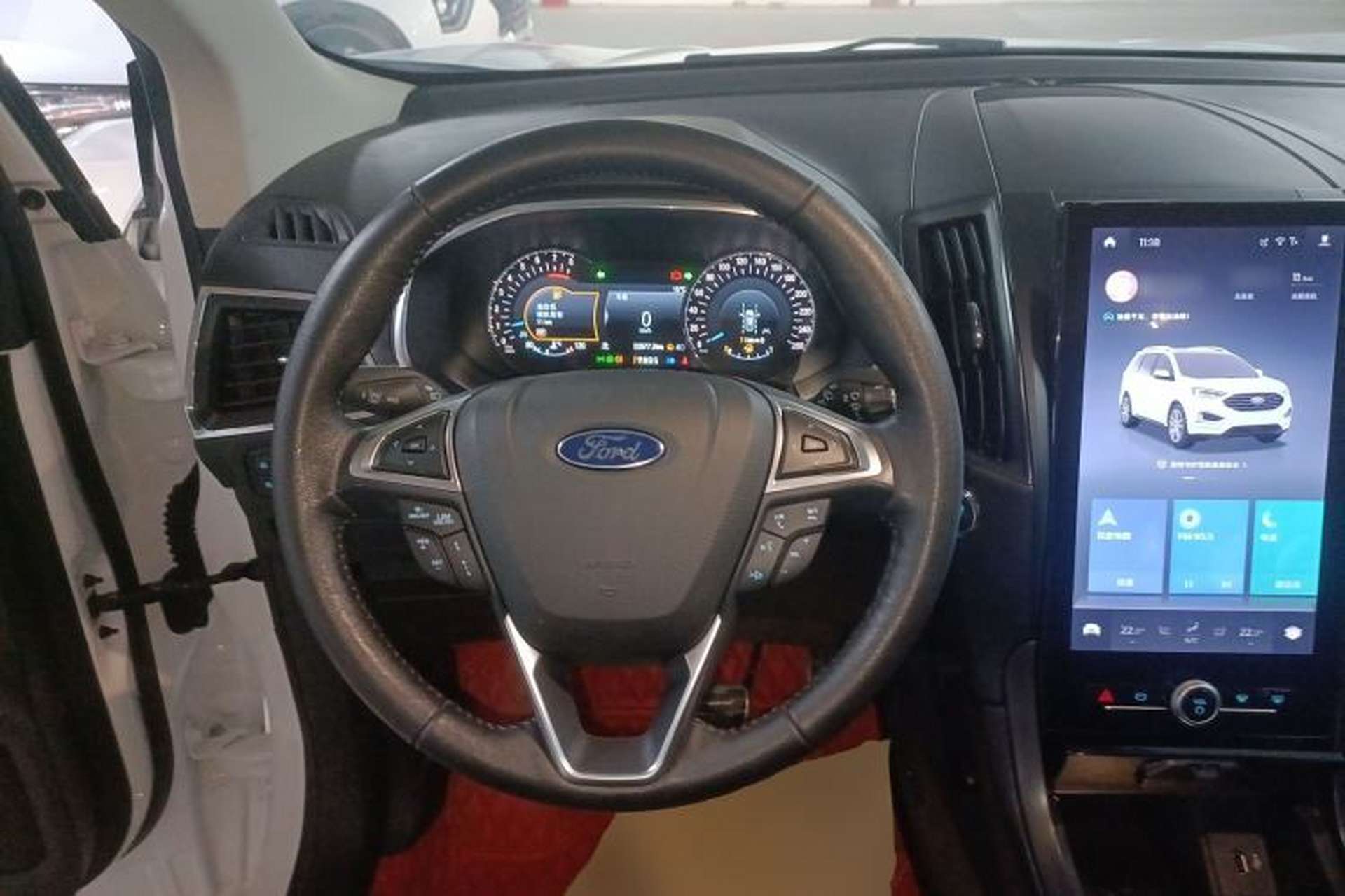 Used Ford Edge 2020 EcoBoost 245 Two-Wheel Drive Titanium 7-Seater Steering Wheel