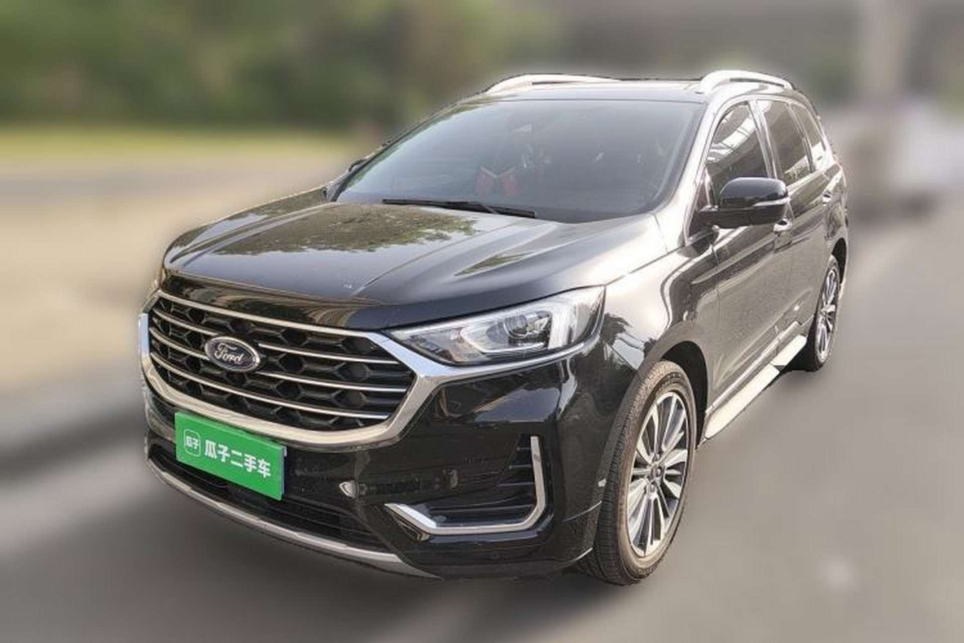 Used Ford Edge 2021 PLUS EcoBoost 245 Two-Wheel-Drive Titanium 7-Seater Front Left 45 Deg