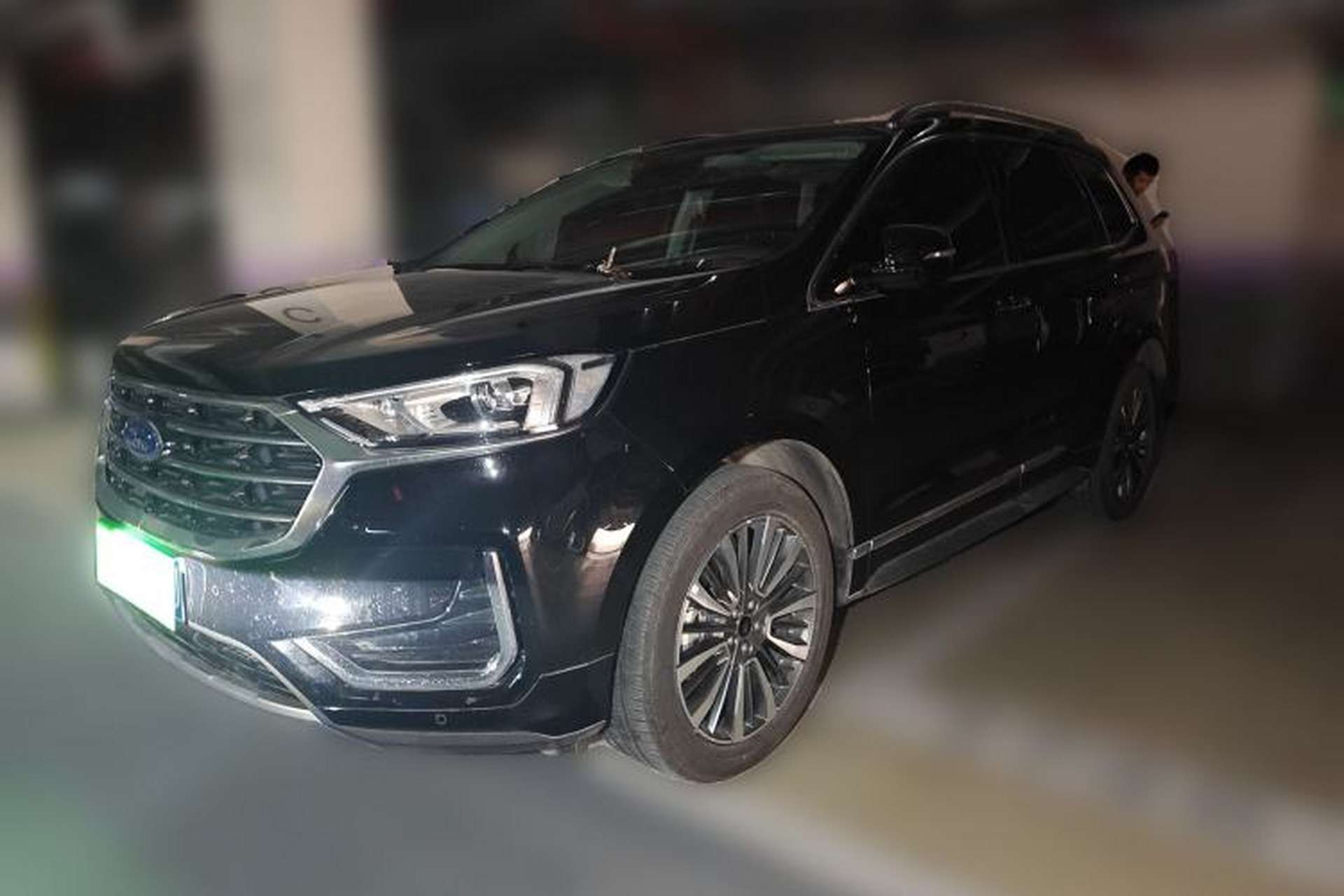 Used Ford Edge 2021 PLUS EcoBoost 245 Two-Wheel-Drive Titanium 7-Seater Front Left 45 Deg