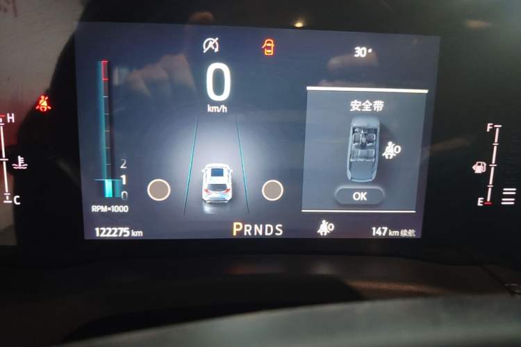 Used Ford Edge 2021 PLUS EcoBoost 245 Two-Wheel-Drive Titanium 7-Seater Instrument Cluster