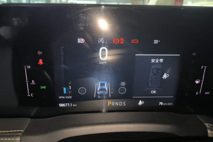Used Ford Edge 2021 Facelifted PLUS EcoBoost 245 Two-Wheel Drive XLT 7-Seater Instrument Cluster