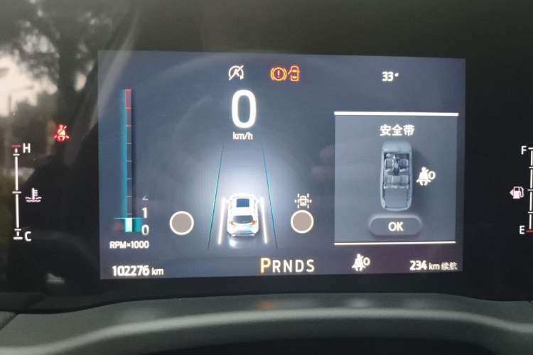 Used Ford Edge 2021 PLUS EcoBoost 245 Two-Wheel-Drive Titanium 7-Seater Instrument Cluster