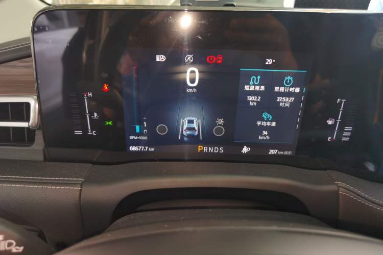 Used Ford Edge 2021 PLUS EcoBoost 245 Two-Wheel-Drive Titanium 7-Seater Instrument Cluster