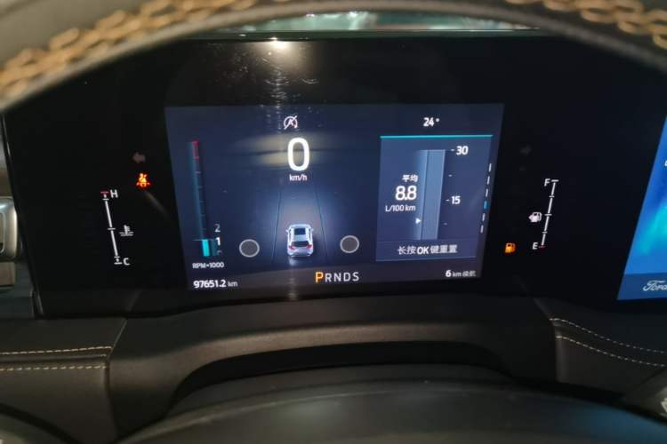 Used Ford Edge 2021 Facelifted PLUS EcoBoost 245 Two-Wheel Drive XLT 7-Seater Instrument Cluster