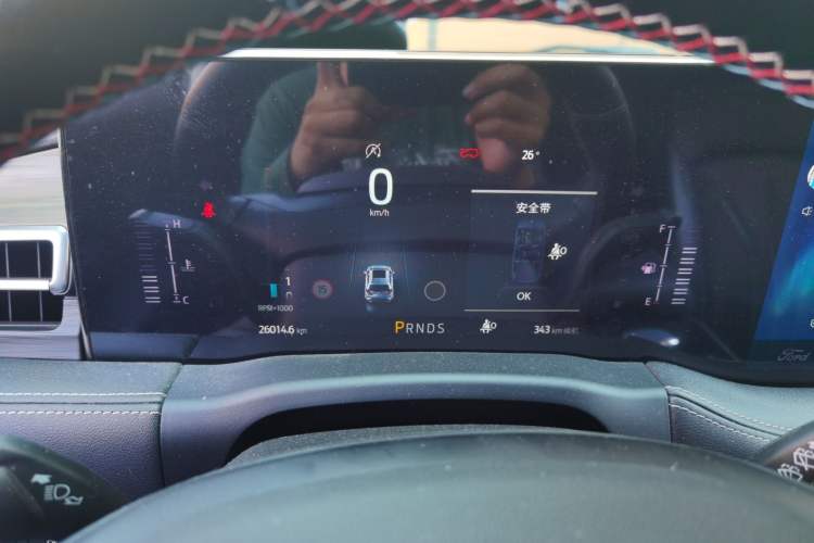 Used Ford Edge 2021 PLUS EcoBoost 245 Two-Wheel-Drive Titanium 7-Seater Instrument Cluster