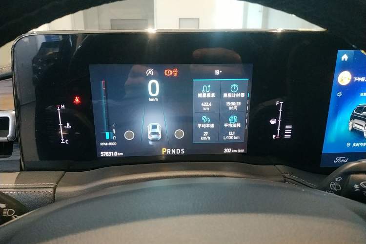 Used Ford Edge 2021 PLUS EcoBoost 245 Two-Wheel-Drive Titanium 7-Seater Instrument Cluster