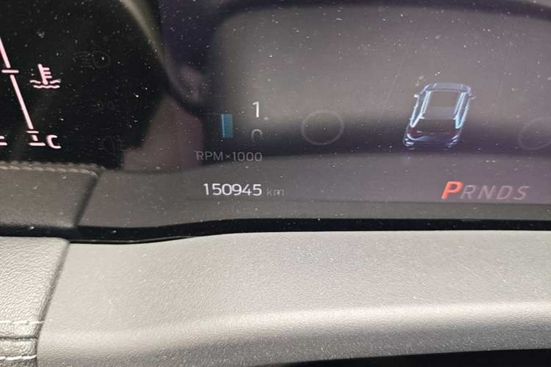 Used Ford Edge 2021 PLUS EcoBoost 245 Two-Wheel-Drive Titanium 7-Seater Odometer Close Up
