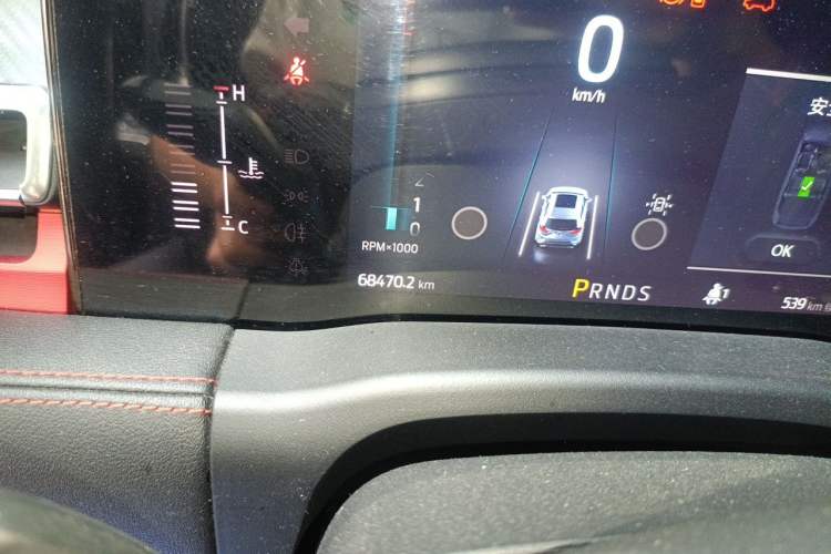 Used Ford Edge 2021 PLUS EcoBoost 245 4x4 ST-Line 7-Seater Odometer Close Up