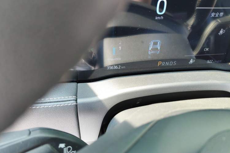 Used Ford Edge 2021 PLUS EcoBoost 245 Two-Wheel-Drive Platinum Edition 5 Seats Odometer Close Up