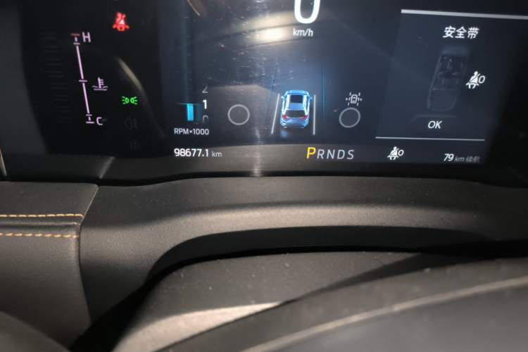Used Ford Edge 2021 Facelifted PLUS EcoBoost 245 Two-Wheel Drive XLT 7-Seater Odometer Close Up