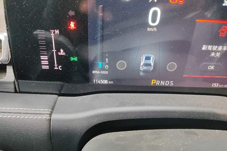 Used Ford Edge 2021 PLUS EcoBoost 245 Two-Wheel-Drive Titanium 7-Seater Odometer Close Up