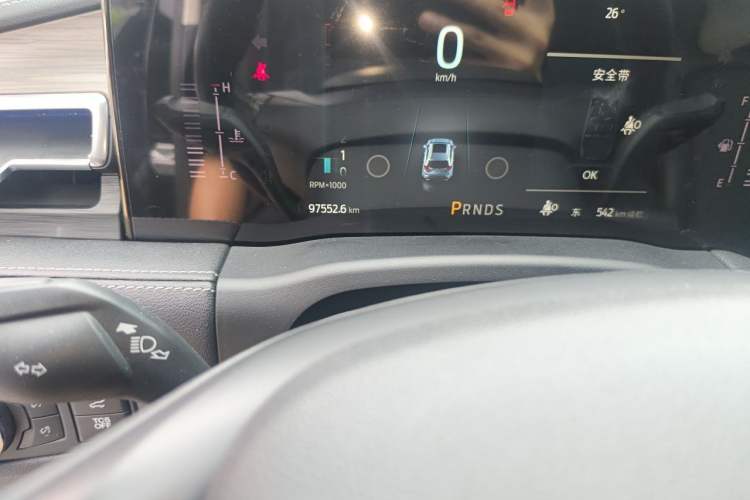 Used Ford Edge 2021 PLUS EcoBoost 245 Two-Wheel-Drive Titanium 7-Seater Odometer Close Up