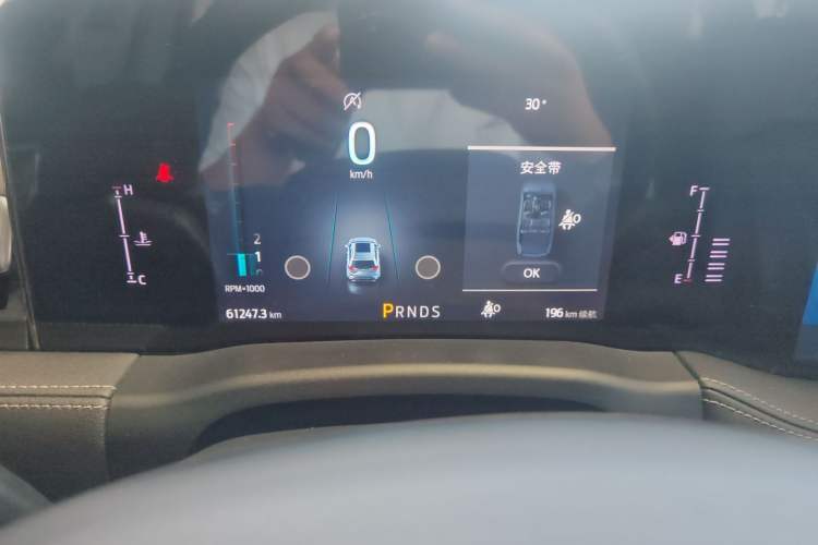 Used Ford Edge 2021 PLUS EcoBoost 245 Two-Wheel-Drive Titanium 7-Seater Odometer Close Up