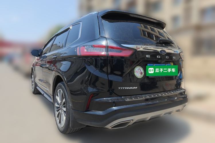 Used Ford Edge 2021 PLUS EcoBoost 245 Two-Wheel-Drive Titanium 7-Seater Rear Left 45 Deg