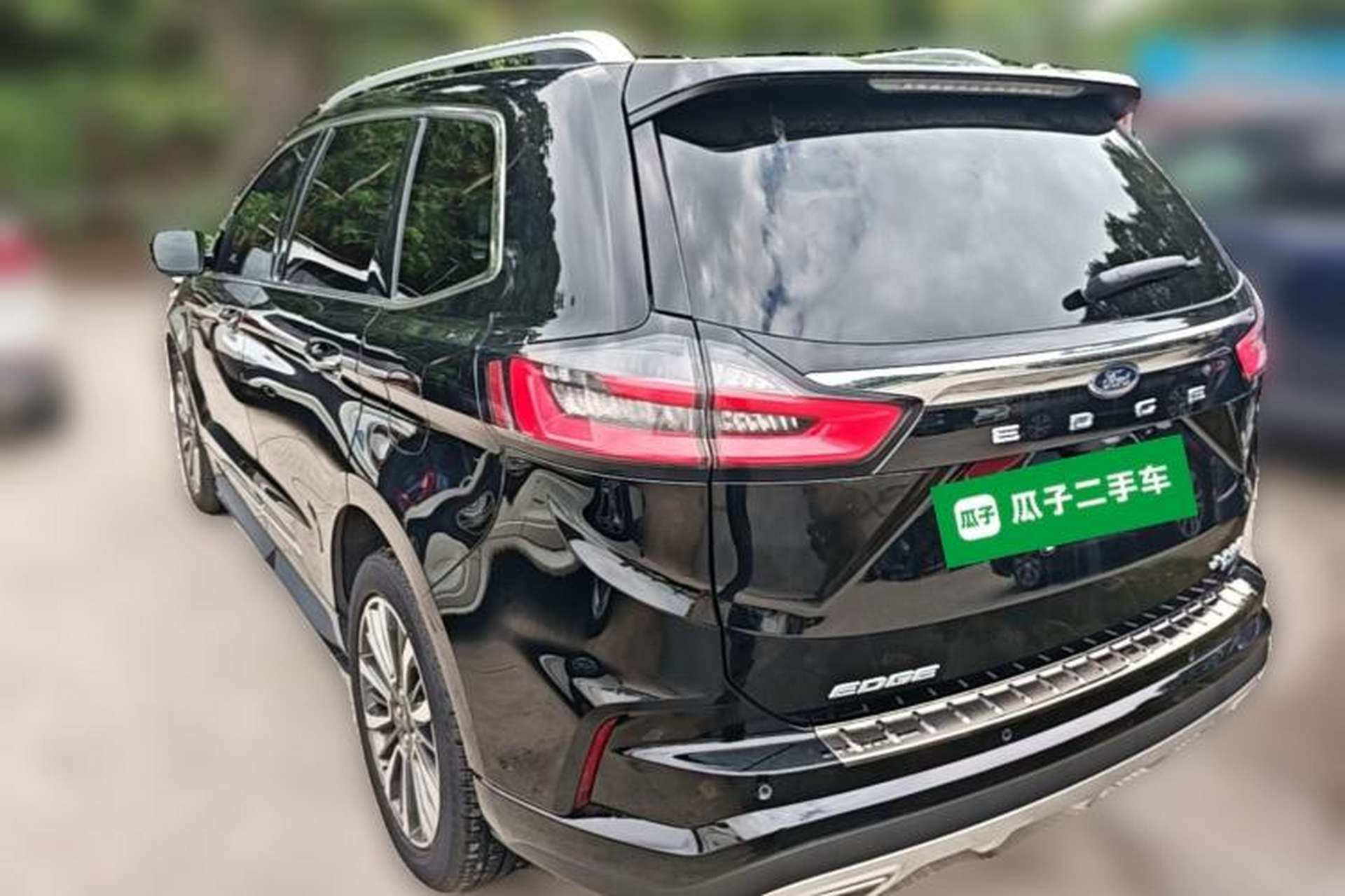 Used Ford Edge 2021 PLUS EcoBoost 245 Two-Wheel-Drive Titanium 7-Seater Rear Left 45 Deg