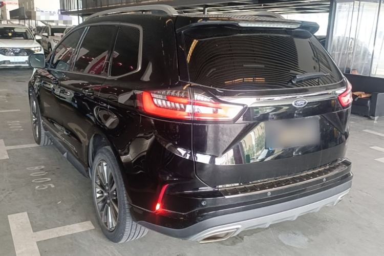 Used Ford Edge 2021 PLUS EcoBoost 245 Two-Wheel-Drive Titanium 7-Seater Rear Left 45 Deg