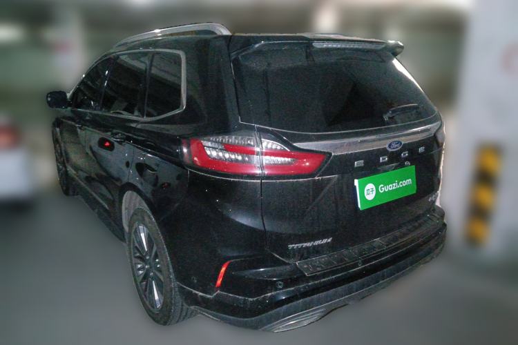 Used Ford Edge 2021 PLUS EcoBoost 245 Four-Wheel Drive Titanium Edition 7-Seater Rear Left 45 Deg