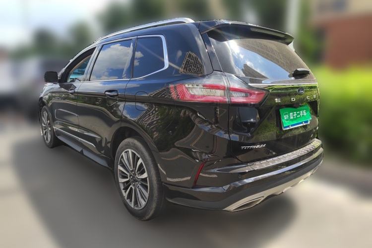 Used Ford Edge 2021 PLUS EcoBoost 245 Two-Wheel-Drive Titanium 7-Seater Rear Left 45 Deg