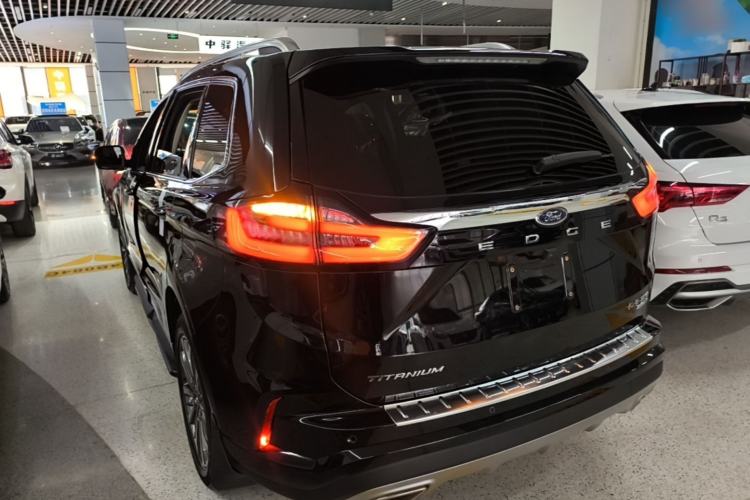Used Ford Edge 2021 Facelifted PLUS EcoBoost 245 Two-Wheel Drive XLT 7-Seater Rear Left 45 Deg