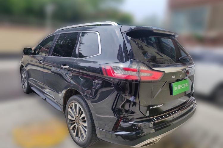 Used Ford Edge 2021 PLUS EcoBoost 245 Four-Wheel Drive Titanium Edition 7-Seater Rear Left 45 Deg