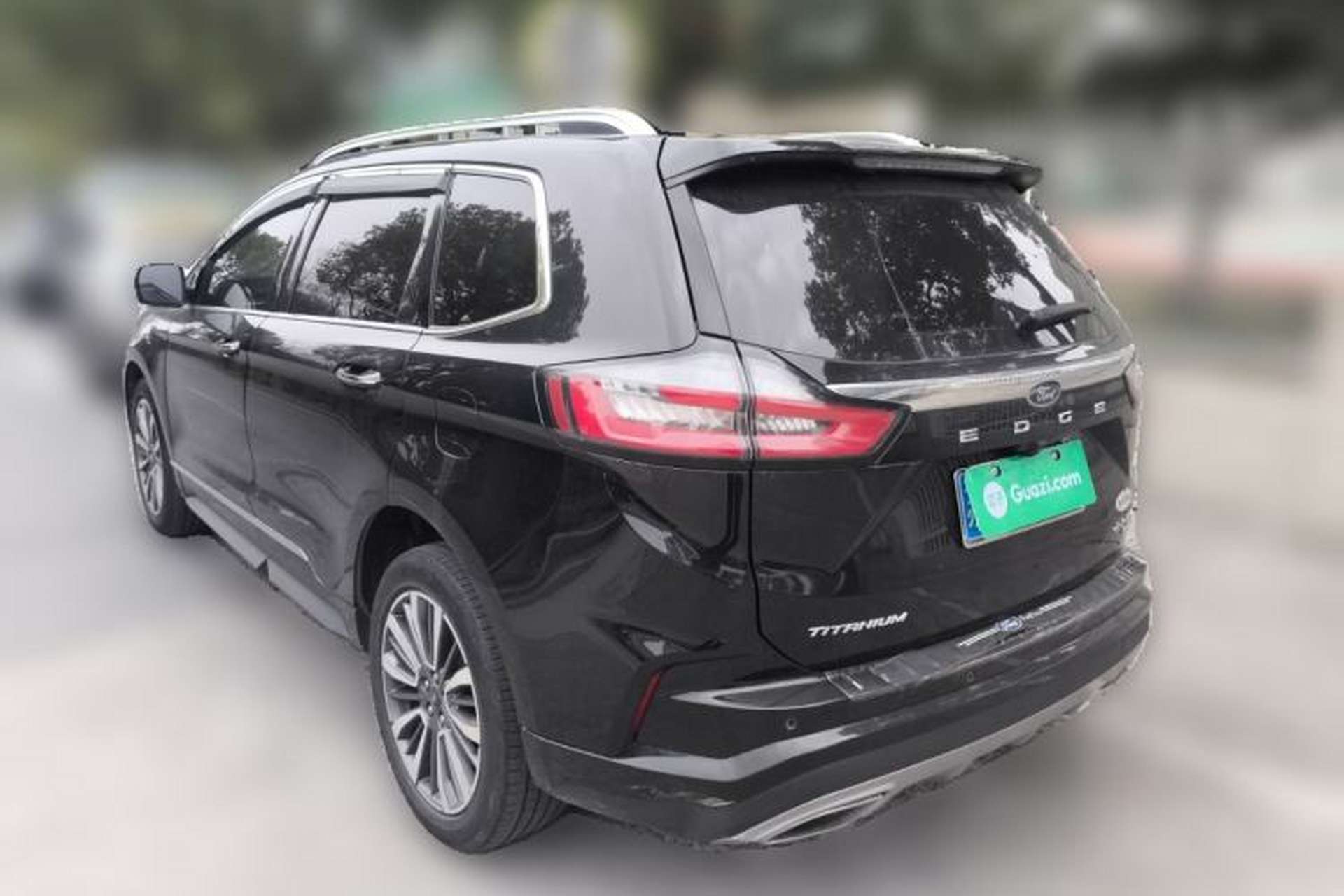 Used Ford Edge 2021 PLUS EcoBoost 245 Two-Wheel-Drive Titanium 7-Seater Rear Left 45 Deg