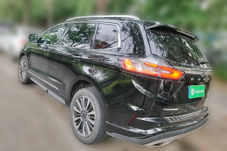 Used Ford Edge 2021 PLUS EcoBoost 245 Two-Wheel-Drive Titanium 7-Seater Rear Left 45 Deg