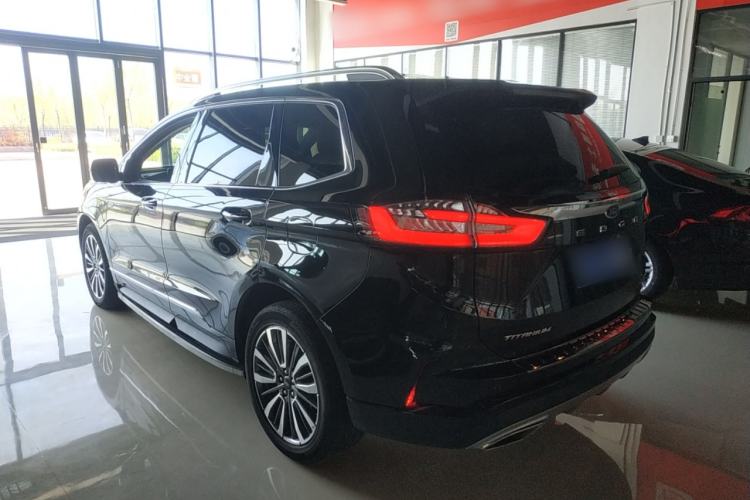 Used Ford Edge 2021 PLUS EcoBoost 245 Two-Wheel-Drive Titanium 7-Seater Rear Left 45 Deg