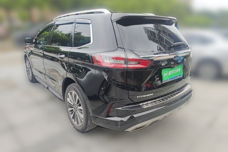 Used Ford Edge 2021 PLUS EcoBoost 245 Two-Wheel-Drive Titanium 7-Seater Rear Left 45 Deg