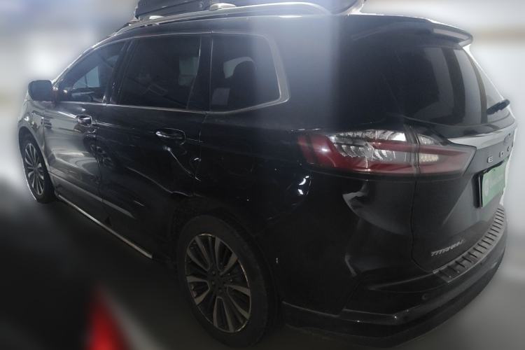 Used Ford Edge 2021 PLUS EcoBoost 245 Two-Wheel-Drive Titanium 7-Seater Rear Left 45 Deg