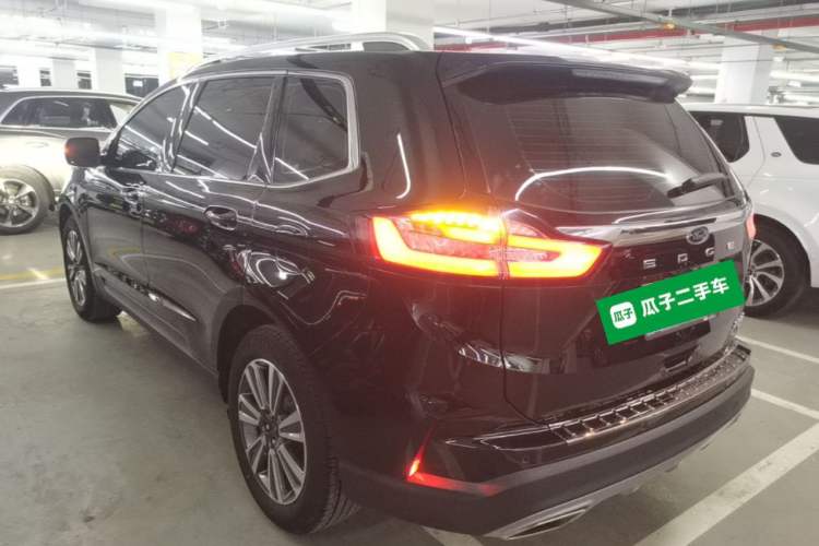 Used Ford Edge 2021 PLUS EcoBoost 245 Two-Wheel-Drive Platinum Edition 5 Seats Rear Left 45 Deg