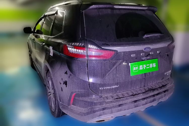 Used Ford Edge 2021 PLUS EcoBoost 245 Two-Wheel-Drive Titanium 7-Seater Rear Left 45 Deg