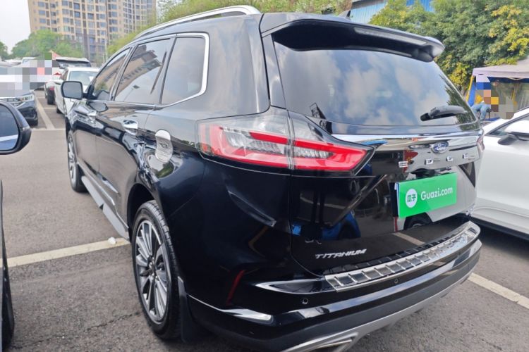 Used Ford Edge 2021 PLUS EcoBoost 245 Two-Wheel-Drive Titanium 7-Seater Rear Left 45 Deg