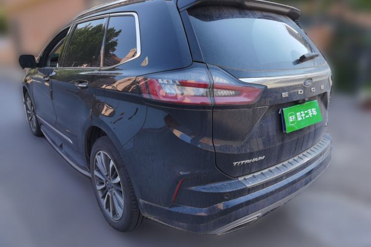 Used Ford Edge 2021 PLUS EcoBoost 245 Two-Wheel-Drive Titanium 7-Seater Rear Left 45 Deg
