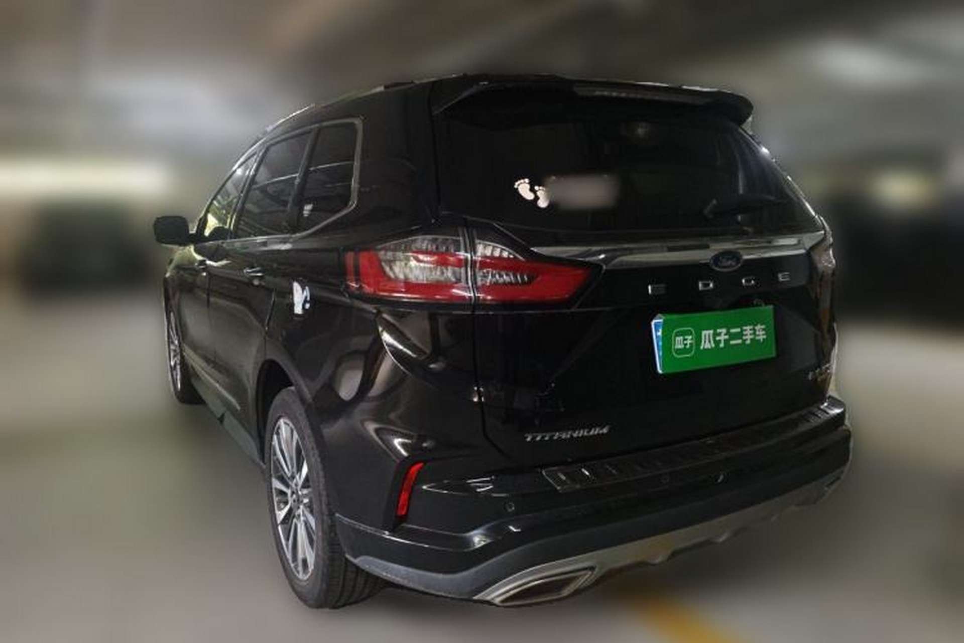 Used Ford Edge 2021 PLUS EcoBoost 245 Two-Wheel-Drive Titanium 7-Seater Rear Left 45 Deg