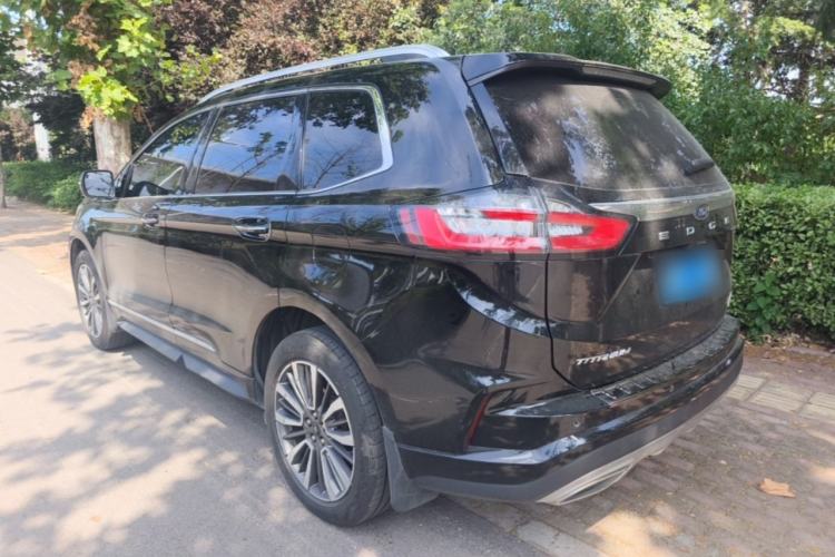 Used Ford Edge 2021 PLUS EcoBoost 245 Two-Wheel-Drive Titanium 7-Seater Rear Left 45 Deg