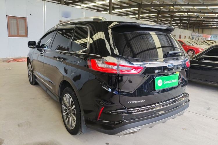 Used Ford Edge 2021 PLUS EcoBoost 245 Two-Wheel-Drive Titanium 7-Seater Rear Left 45 Deg