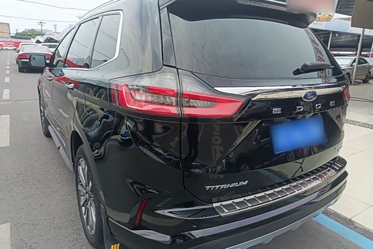 Used Ford Edge 2021 PLUS EcoBoost 245 Two-Wheel-Drive Titanium 7-Seater Rear Left 45 Deg