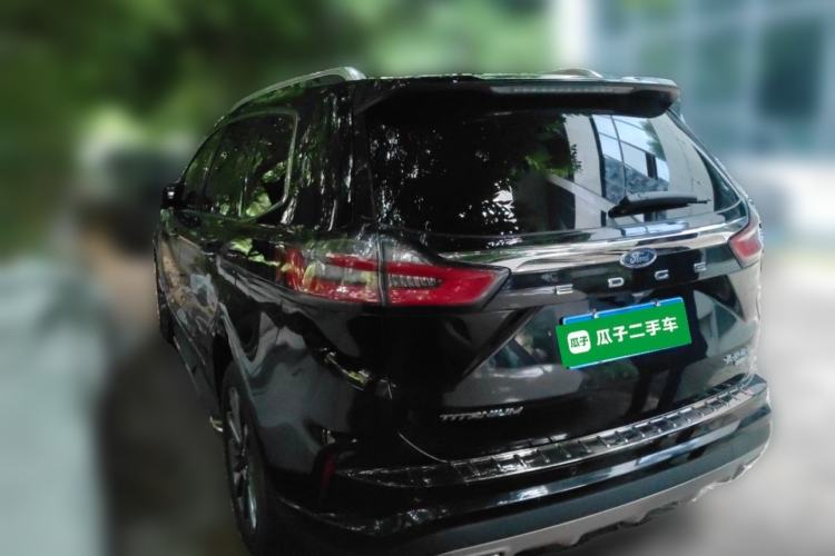 Used Ford Edge 2021 PLUS EcoBoost 245 Two-Wheel-Drive Titanium 7-Seater Rear Left 45 Deg