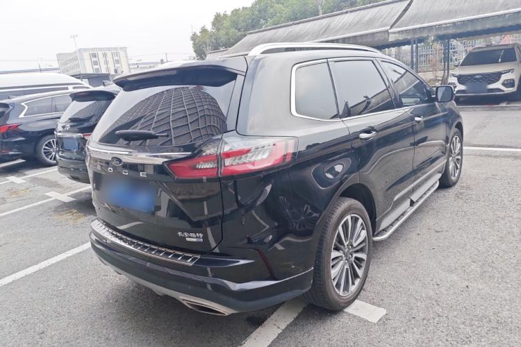 Used Ford Edge 2021 PLUS EcoBoost 245 Four-Wheel Drive Titanium Edition 7-Seater Rear Right 45 Deg