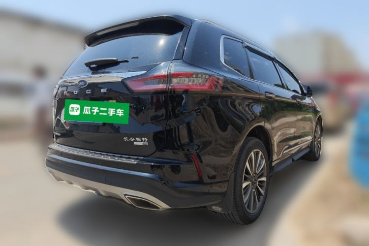 Used Ford Edge 2021 PLUS EcoBoost 245 Two-Wheel-Drive Titanium 7-Seater Rear Right 45 Deg