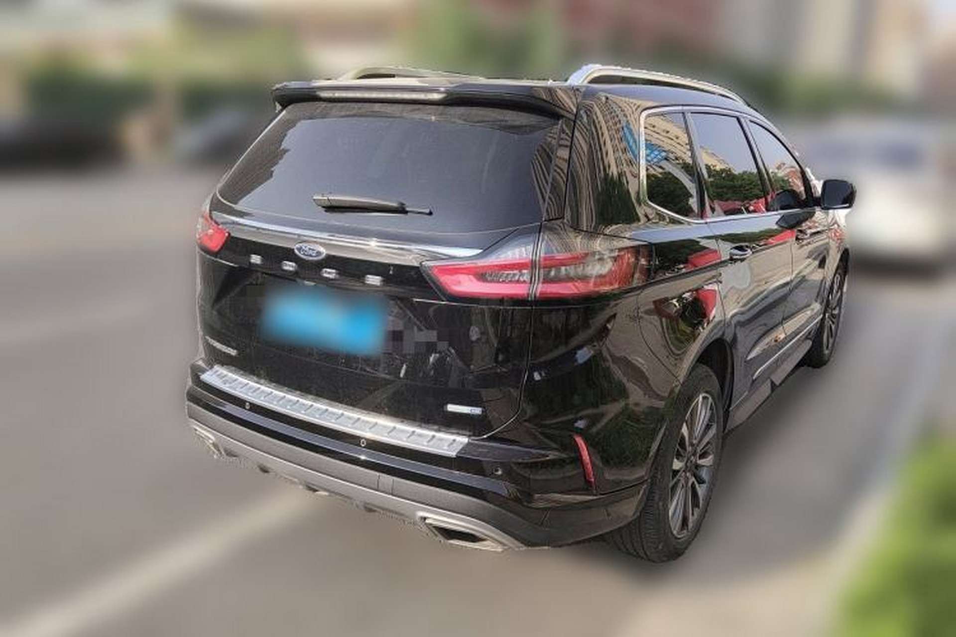 Used Ford Edge 2021 PLUS EcoBoost 245 Two-Wheel-Drive Titanium 7-Seater Rear Right 45 Deg