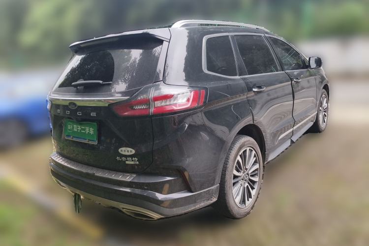 Used Ford Edge 2021 PLUS EcoBoost 245 Two-Wheel-Drive Titanium 7-Seater Rear Right 45 Deg
