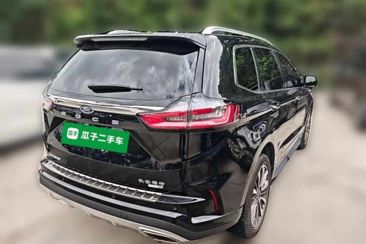 Used Ford Edge 2021 PLUS EcoBoost 245 Two-Wheel-Drive Titanium 7-Seater Rear Right 45 Deg