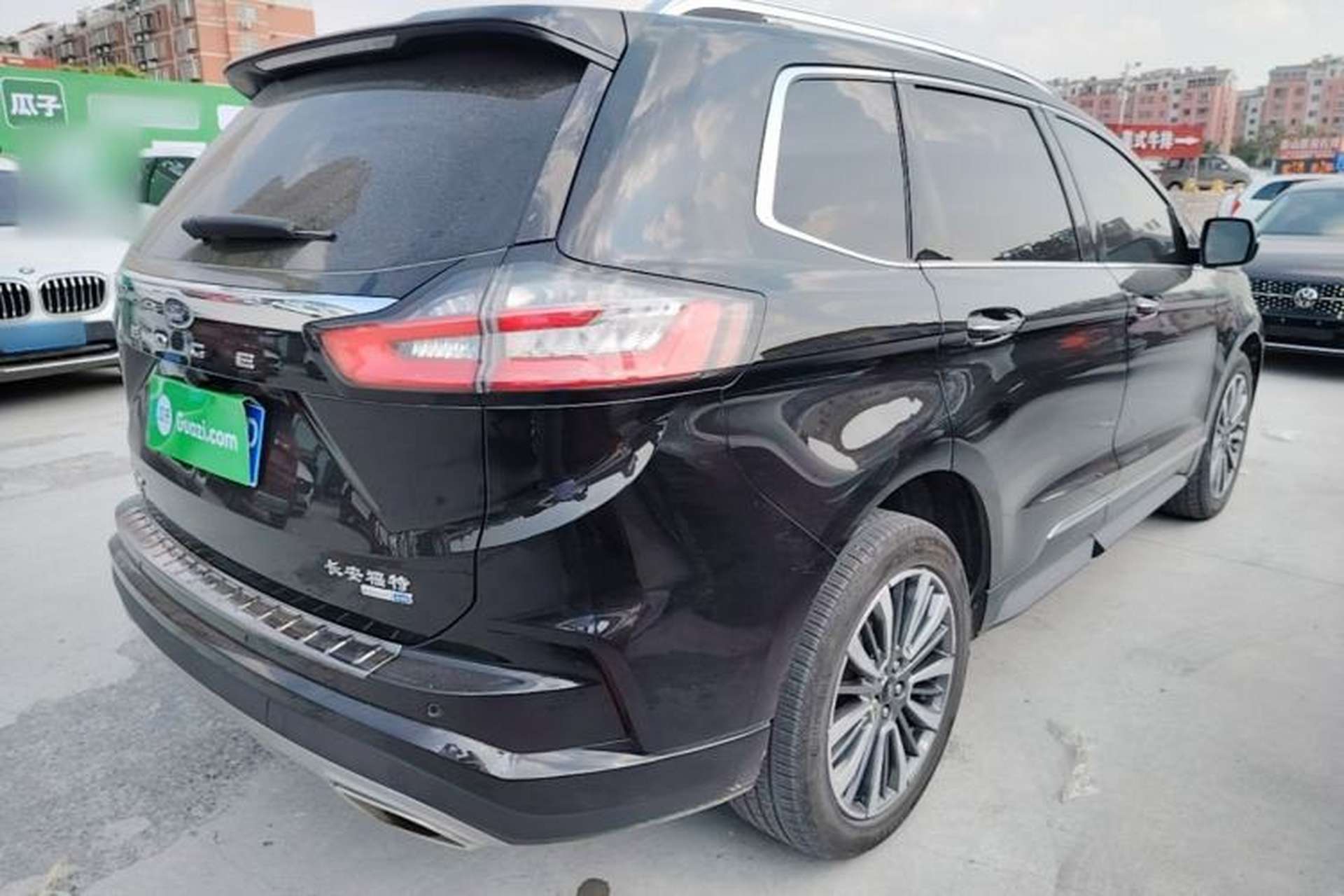 Used Ford Edge 2021 PLUS EcoBoost 245 Two-Wheel-Drive Titanium 7-Seater Rear Right 45 Deg