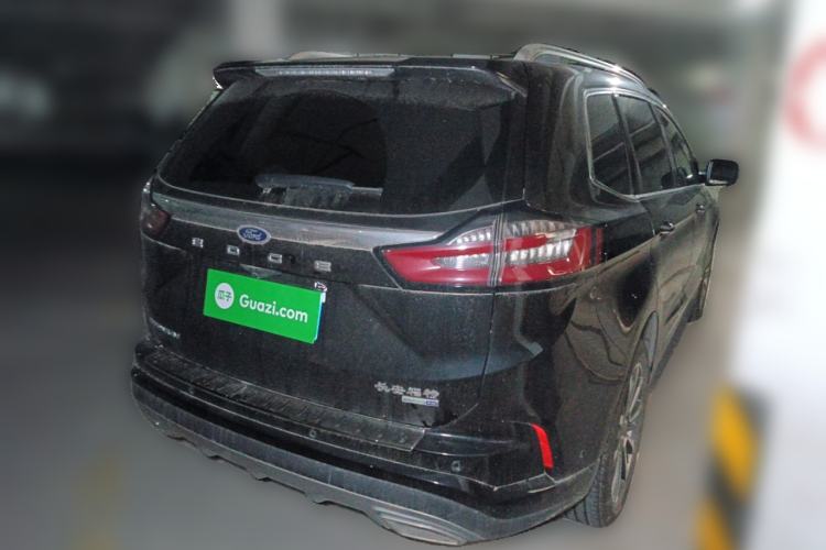 Used Ford Edge 2021 PLUS EcoBoost 245 Four-Wheel Drive Titanium Edition 7-Seater Rear Right 45 Deg