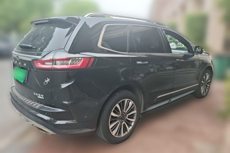 Used Ford Edge 2021 PLUS EcoBoost 245 Four-Wheel Drive Titanium Edition 7-Seater Rear Right 45 Deg
