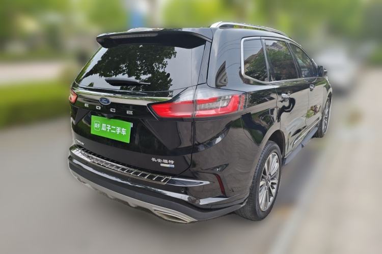 Used Ford Edge 2021 PLUS EcoBoost 245 Two-Wheel-Drive Titanium 7-Seater Rear Right 45 Deg
