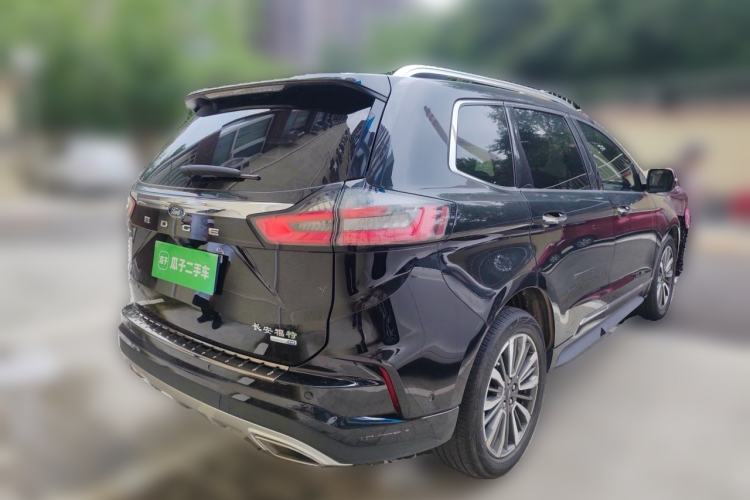 Used Ford Edge 2021 PLUS EcoBoost 245 Four-Wheel Drive Titanium Edition 7-Seater Rear Right 45 Deg