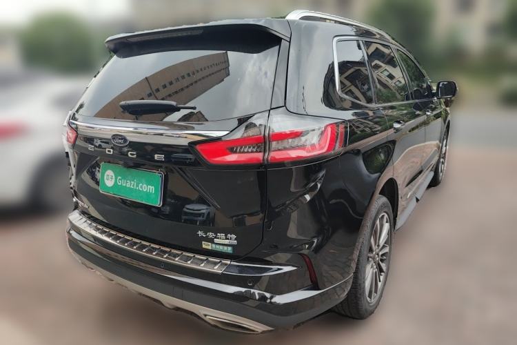 Used Ford Edge 2021 PLUS EcoBoost 245 Two-Wheel-Drive Titanium 7-Seater Rear Right 45 Deg
